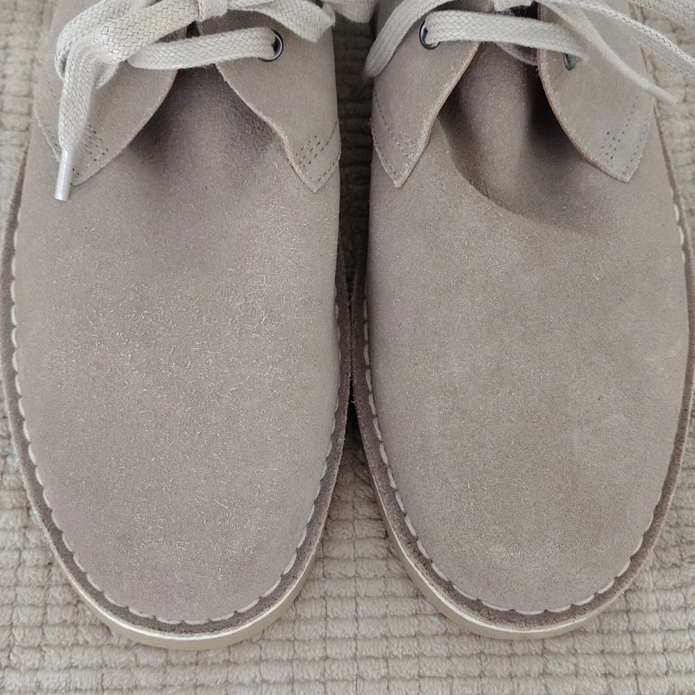 Alpine Design Ortholite Taupe Suede Ankle Chukka Loafer Boots Size 9.5 - Picture 8 of 11